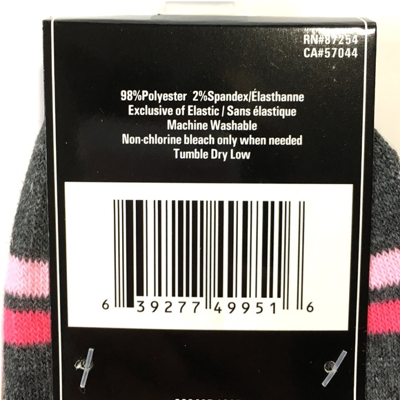 *3/$15* Fun Pink Donut + Striped Socks - Picture 3 of 3